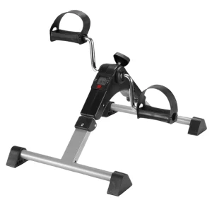 Indoor Folding Pedal Cycling Stepper Arm and Leg Trainer Mini Exercise Bike