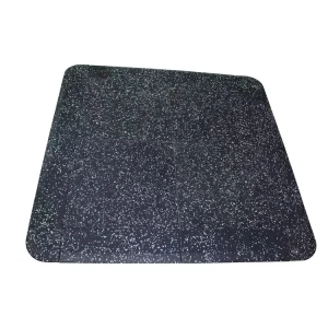 Indoor Gym Protective Flooring Thickened Rubber Exercise Mat Wear-Resistant Shock Absorption Snap-Connect