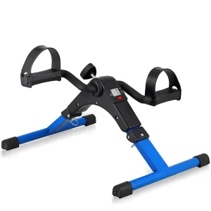 Indoor Health Recovery Pedal Exerciser Arms and Legs Mini Exercise Bike Mini Cross Trainer for Elderly