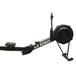 Indoor Home Air Rower Rowing Machine with 120 kg Load Capacity and 10 Speeds