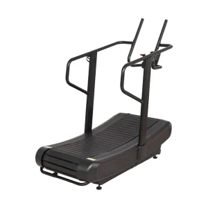 Indoor Manual Treadmill with LED Display and Nylon Running Belt