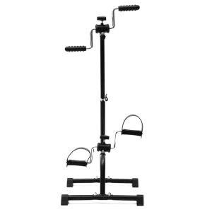 Indoor Mini Pedal Exerciser Bike for Hand, Arm, and Leg Exercise with Handrail