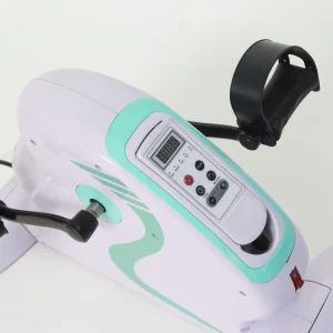 Indoor Mini Under-Desk Electric Exercise Bike LCD Display 12-Speed Electromagnetic Braking for Home and Gym Use