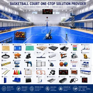 Indoor Outdoor Basketball Court Sports Flooring Equipment Supplier