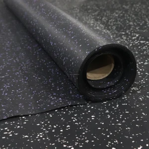 Indoor Outdoor Eco friendly Color Dot Home Playground Sports Venues Sound Proof Voice Reduction Gym Rubber Flooring Roll Mat