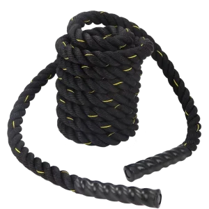 Indoor Outdoor Workout Rope Poly Dacron Weighted Battle Ropes Heavy Battle Rope