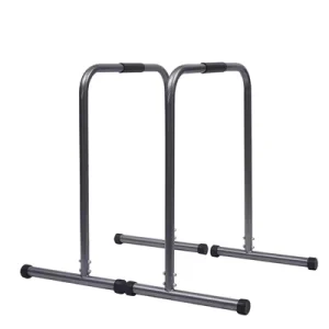Indoor Power Tower with Parallel Dip Bars and Pull-Up Bar