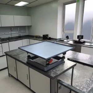 Industrial Electric 220V Concrete Vibration Table, 1m x 1m, Building Material Testing Machine