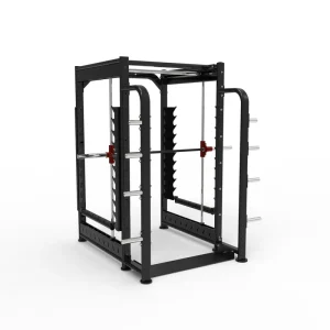 Industrial Grade Commercial 3D Smith Machine Power Cage Squat Rack Carbon Steel for Bodybuilding