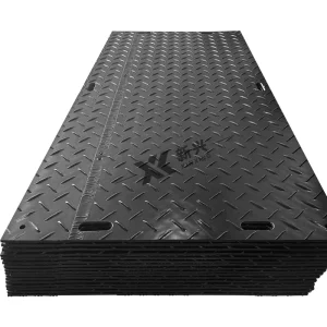 Industrial HDPE Floor Protector Wear-Resistant Temporary Floor Cover for Building Sites and Exhibitions