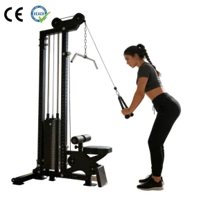 Industrial Steel 100kg Weight Stack Lat Machine Pulldown Tower Commercial Gym Training