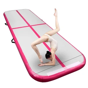 Inflatable Air Track Gymnastics Tumbling Mat PVC DWF Waterproof with Air Pump
