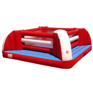 Inflatable Boxing Ring Bounce House Wrestling Ring for Kids