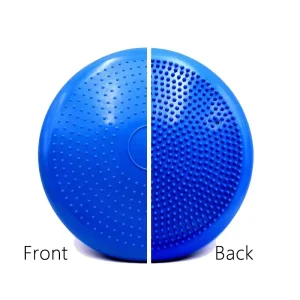 Inflatable Meditation Cushion Disc 34cm Diameter PVC Material Factory High Quality Fitness Balance