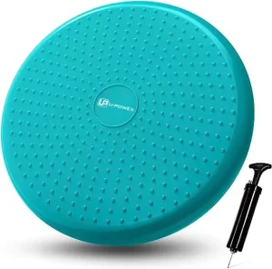 Inflatable PVC Air-Filled Stability Balance Pad Wobble Cushion for Exercise