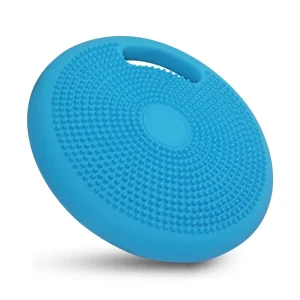 Inflatable PVC Balance Cushion with Handle for Physical Therapy (33cm)