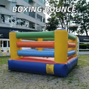 Inflatable PVC Boxing Ring and Bounce Castle