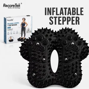 Inflatable Pliable Stepper for Daily Exercise