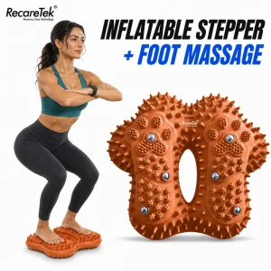 Inflatable Stepper Aerobic Training Machine for Lower-Body Workout