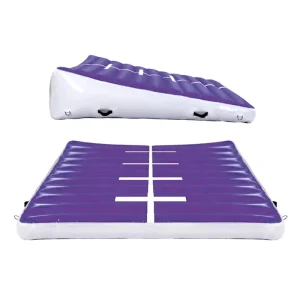Inflatable Triangle Tumbling Gymnastics Mat, Incline Wedge Air Ramp