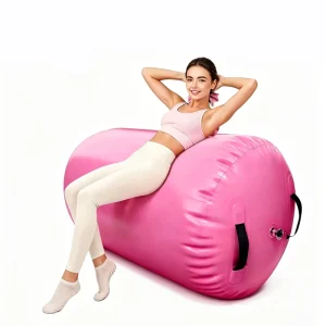 Inflatable Yoga Ball and Gymnastics Mat for Backflip and Martial Arts Training with Air Cylinder