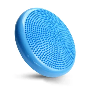 Inflated PVC Wobble Cushion Balance Wiggle Seat Disc Sensory Flexible Seating Stability Core Trainer Hand Pump