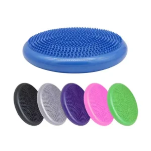 Inflated Stability Wobble Cushion Core Balance Disc Kids Wiggle Seat Sensory Cushion Yoga Fitness Pad