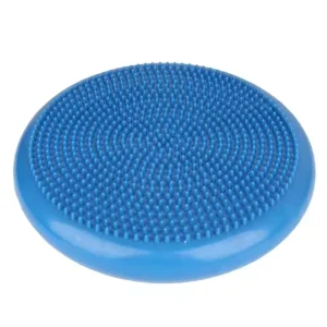 Inflated Stability Wobble Cushion Extra Thick Balance Pad Wiggle Seat Sensory Yoga Cushion for Fitness