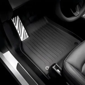 Injection Molded TPE Floor Mats for Model Y Juniper, Waterproof Anti-Slip Car Floor Liners