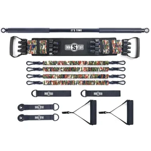 Innstar Fitness Portable Home Gym Equipment for Sale Chest Bench Press Resistance Band Weightlifting Training Band Set
