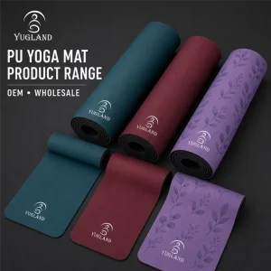 Instructor Training Smooth PU Yoga Mat, 183 x 68 cm