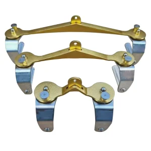 Integrated Gym Equipment Attachment with Pull-Back Handle and Mag Grip