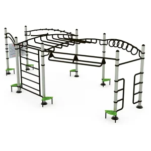 Integrated Pull-up Bars for Bodyweight Exercises Outdoor Gymnastics Equipment