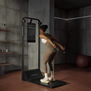 Intelligent All-in-One Fitness Power Station with Resistance Training and Mirror