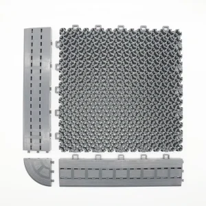 Interlock Modular Mat Without Carpet Entrance Exit Doormat for Home Hotel Office Outdoor