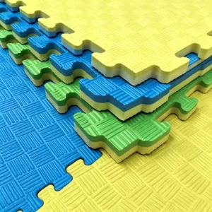 Interlocking EVA Foam Mat 100x100cm Waterproof Gym Floor Mat Non-Slip High-Density Shock-Absorption Factory