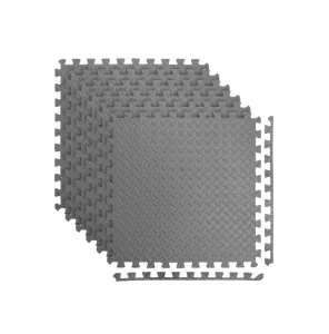 Interlocking EVA Gym Floor Mat 20mm Thick Non-Toxic Anti-Slip Puzzle Mat for Home and Commercial Fitness