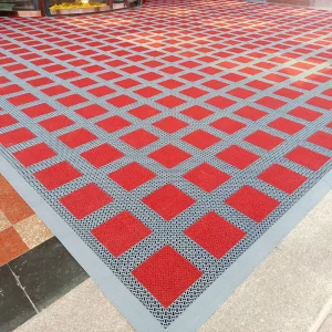 Interlocking Modular Mat with Carpet Entrance/Exit Doormat for Home Hotel Office or Outdoor