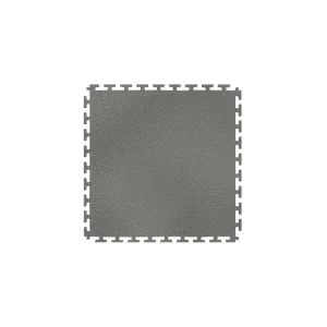 Interlocking PVC Garage Floor Tiles Heavy Duty Waterproof Anti Slip 5mm Thick Textured Industrial Flooring