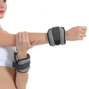 Iron Sand Weighted Ankle Straps Wrist Weights Comfortable Unisex Fitness Yoga Dance Weightlifting Adjustable