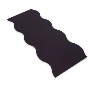 Irregular Wave Edge PU Yoga Mat Sweat Activated Grip Rubber Workout Pad Factory Direct Custom Packaging