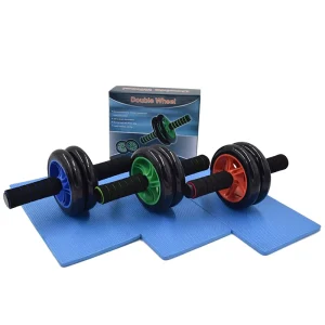 J-165 Steel and EVA Abdominal Wheel Roller for Home Use