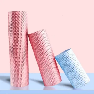 JW-507 Solid Hexagonal Yoga Rod Eco-Friendly Foam Massage Roller Pilates Rod EVA Material