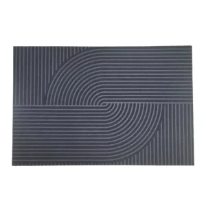 Jacquard Washable Outdoor Welcome Door Mat, Water-Absorbent Stain-Resistant Non-Slip