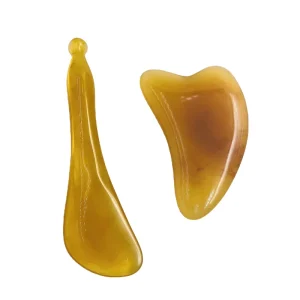 Jade Roller Resin Gua Sha Massage Board with Musical Function for Face Neck Body Scraping Set