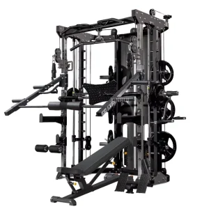 Jammer Arm Exercise Station with Weight Stack and Power Rack