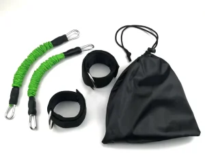 Jump Trainer Set with Kinetic Resistance Bands and Ankle Straps