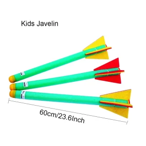 Junior Track and Field Athletics Gear Set with Javelin for Primary School Kids