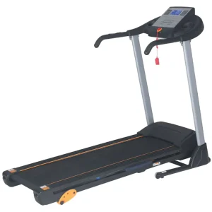K-FIT GS-240N Motorized Treadmill Foldable Electric Running Machine for Home Use with LCD Display and Dual Cushioning System