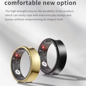 K5 Smart Health Ring Sleep Tracker App Control IP67 Waterproof Alloy